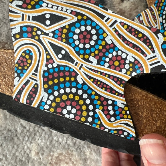 Birkenstock Multicolor Patterned Sandals - Picture 6 of 7